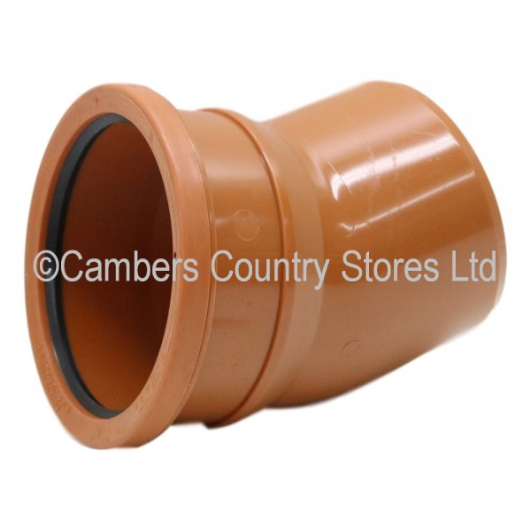 Underground Drainage B5071 Single Socket Bend 22 5 Deg Cambers